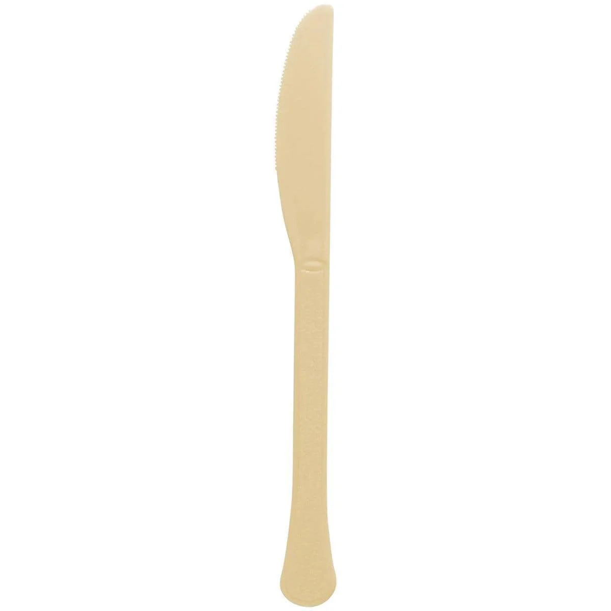 Gold Plastic Knives, 20 Count