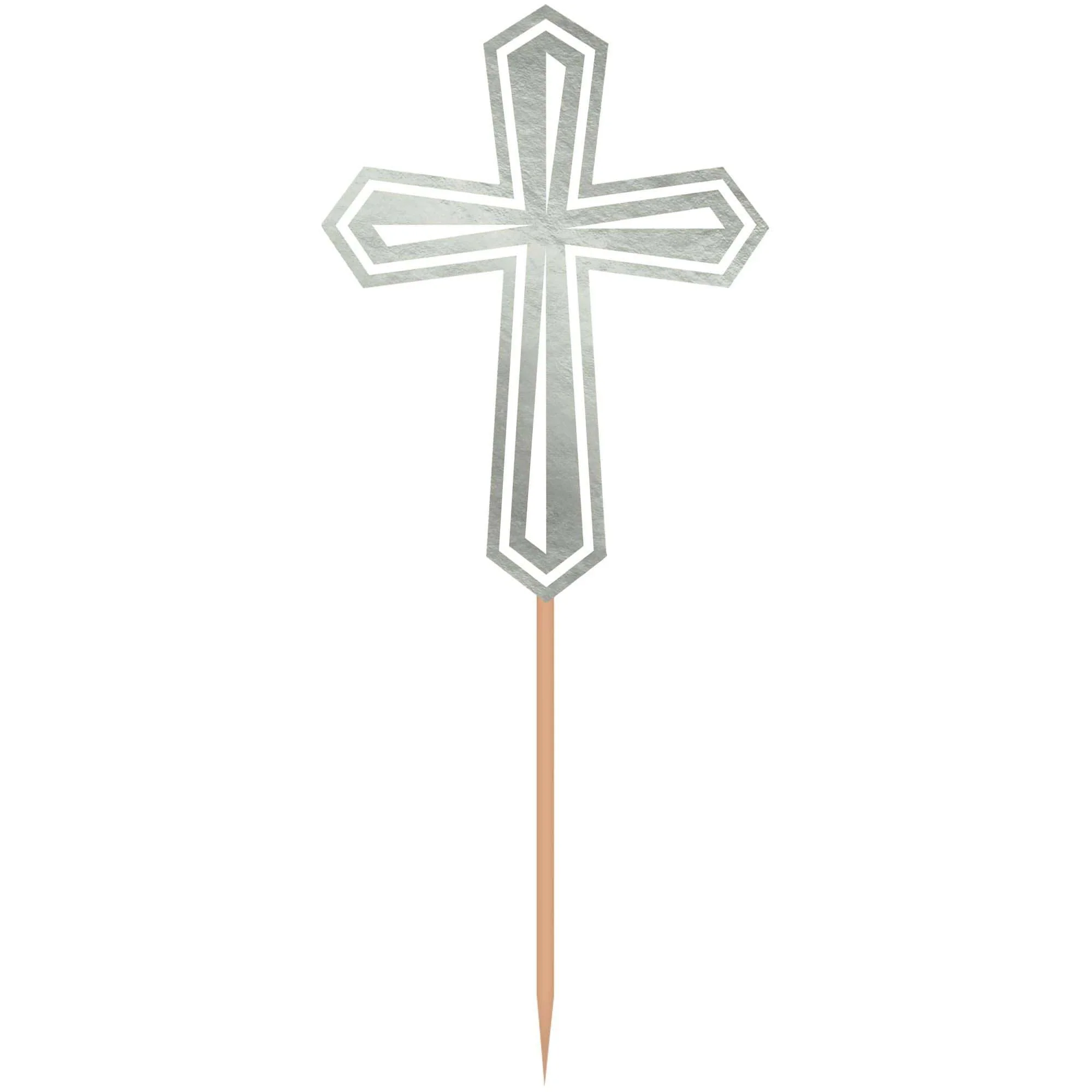 Communion Cross Party Picks, 36 Count