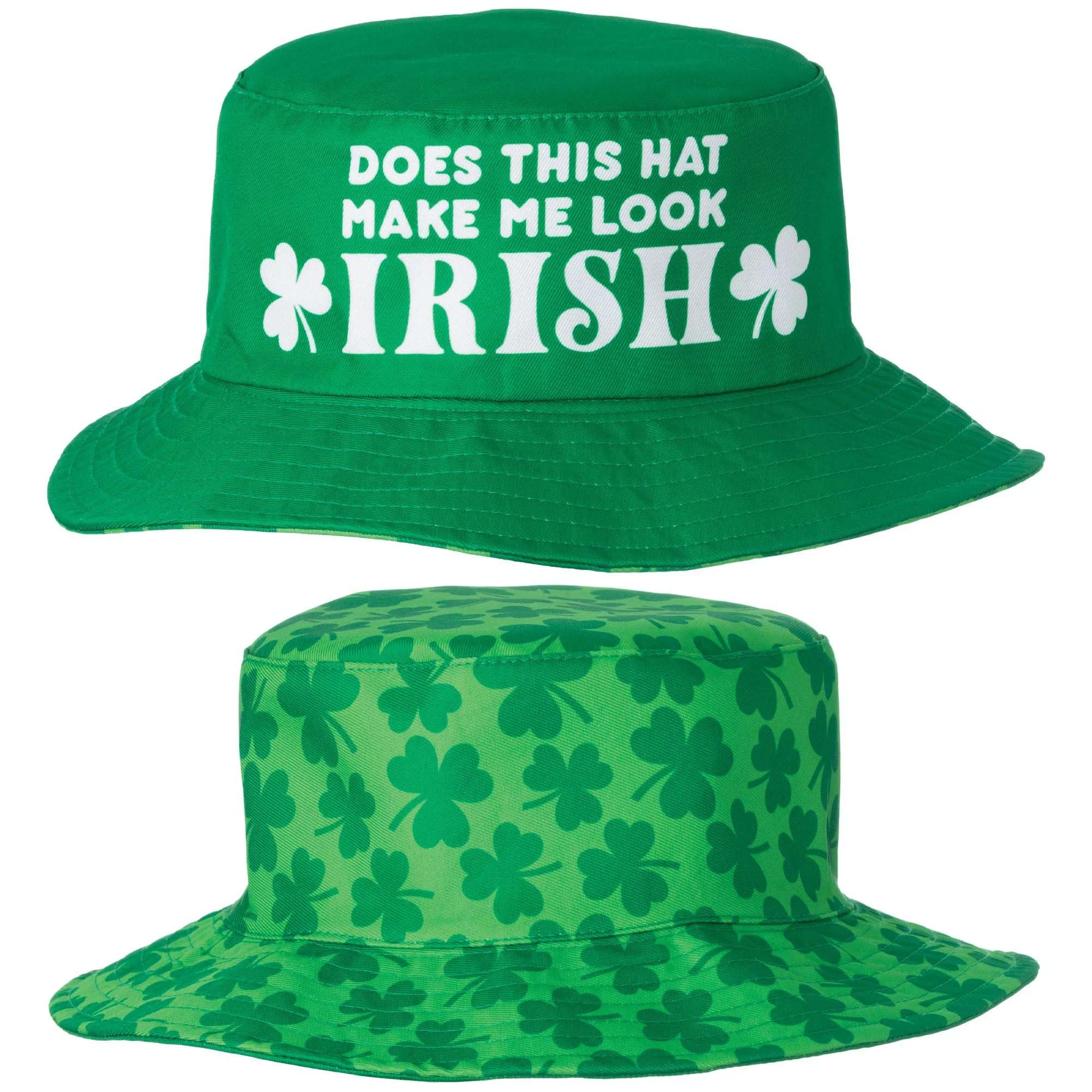 St-Patrick's Day Reversible Bucket Hat, 1 Count