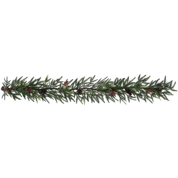 Faux Green Pine Garland