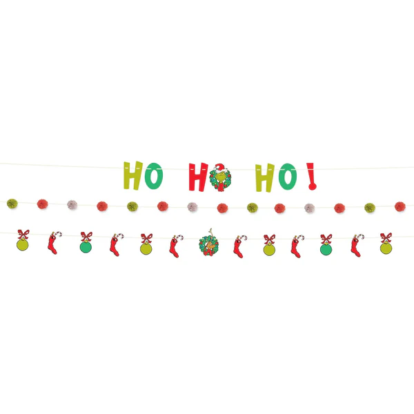 Grinch 3 Pack Christmas Banners