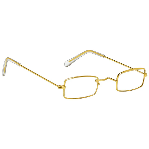 Mr. & Mrs. Santa Plastic Square Glasses