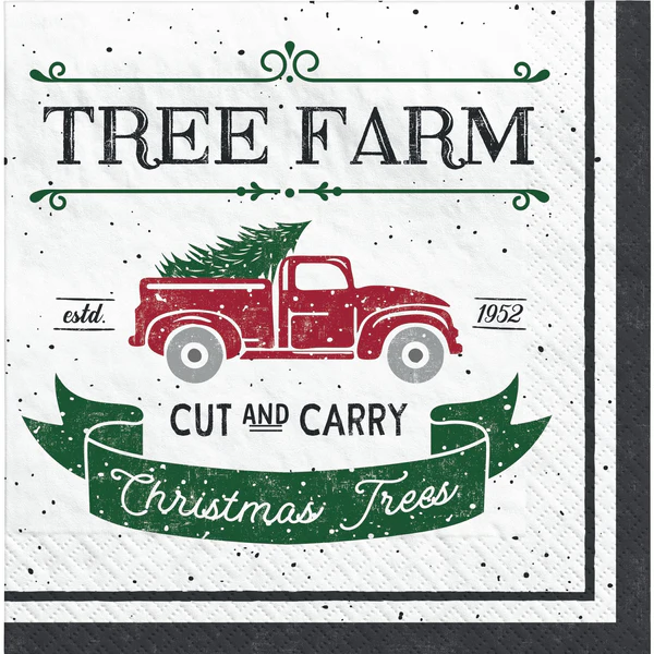 Tree Farm Luncheon Napkins