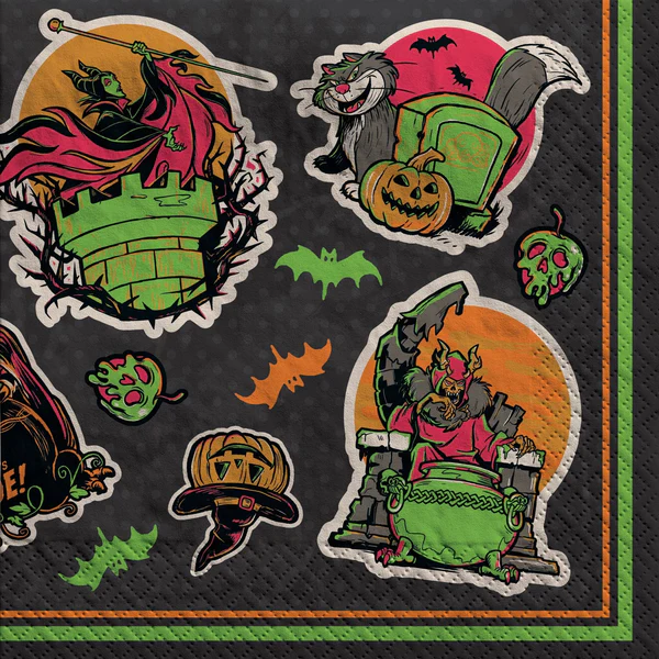©Disney Halloween Villains Lunch Napkins