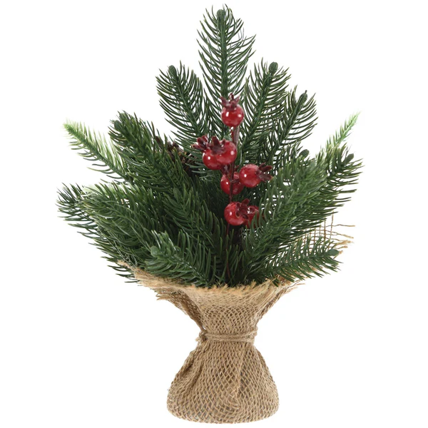 Faux Pine Tabletop Décor, 10"