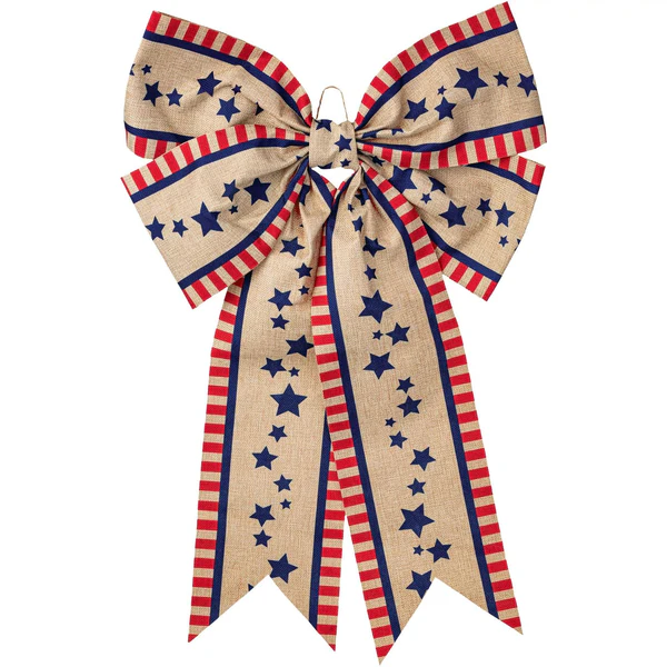 Vintage Patriotic Bow