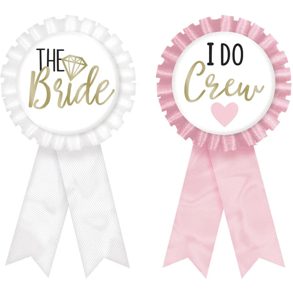 "I Do Crew" Bachelorette Award Ribbons