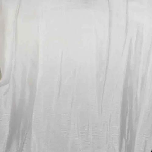 White Solid Edge Pleated Tulle Craft Ribbon 20" x 2.7 Yards