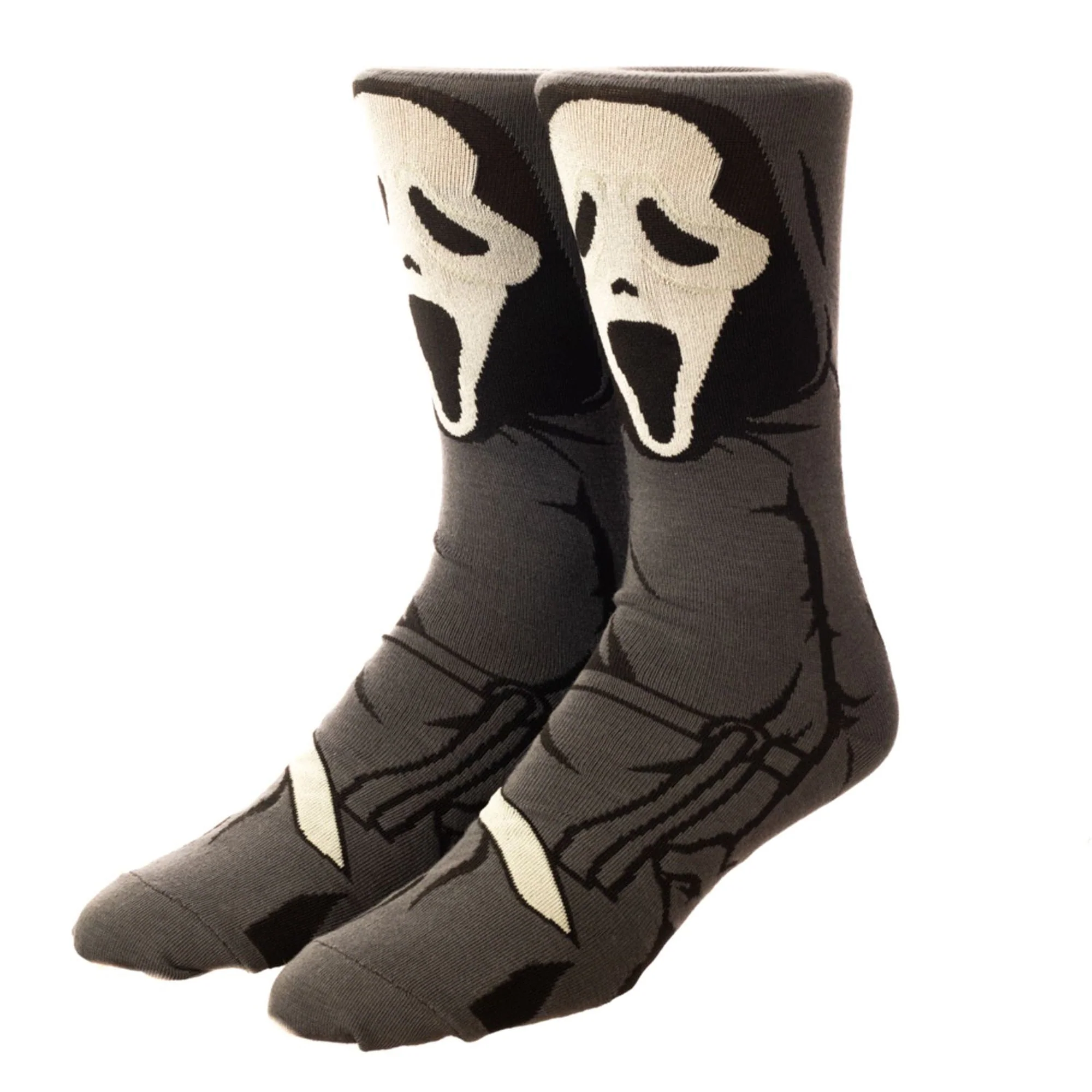 Ghost Face Crew Socks for Adult, Scream, 1 Pair