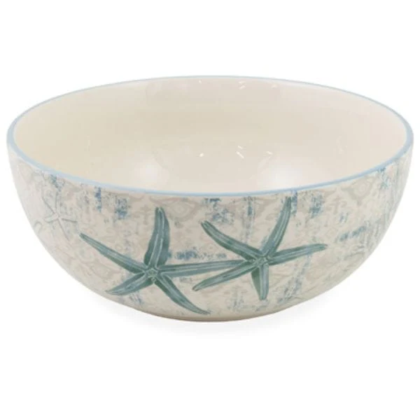 Laguna Shells Ceramic Salad Bowl