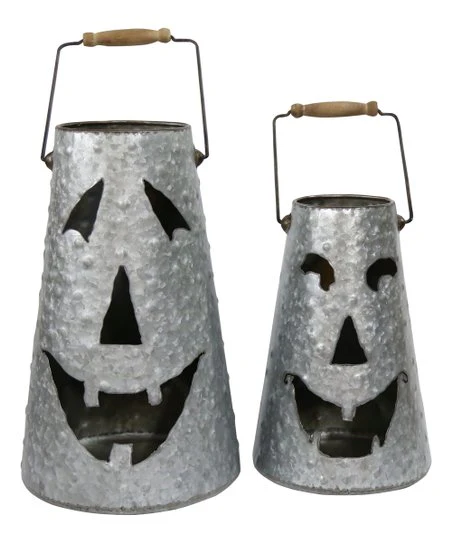 Metal Jack-O'-Lantern Décor