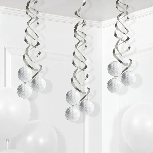 Sports Fanatic Golf Dizzy Danglers