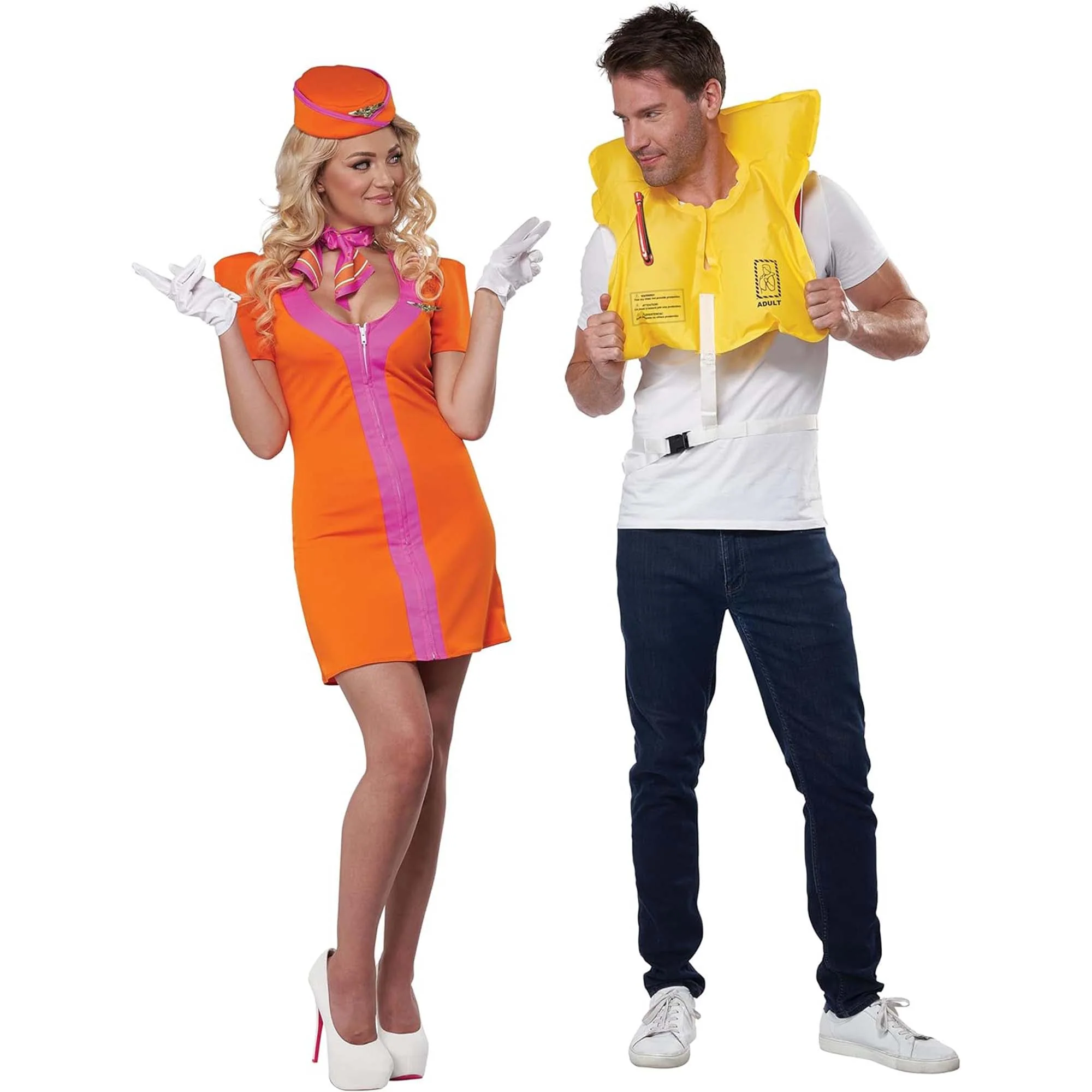 Love is in the Air Couple Costume for Adults