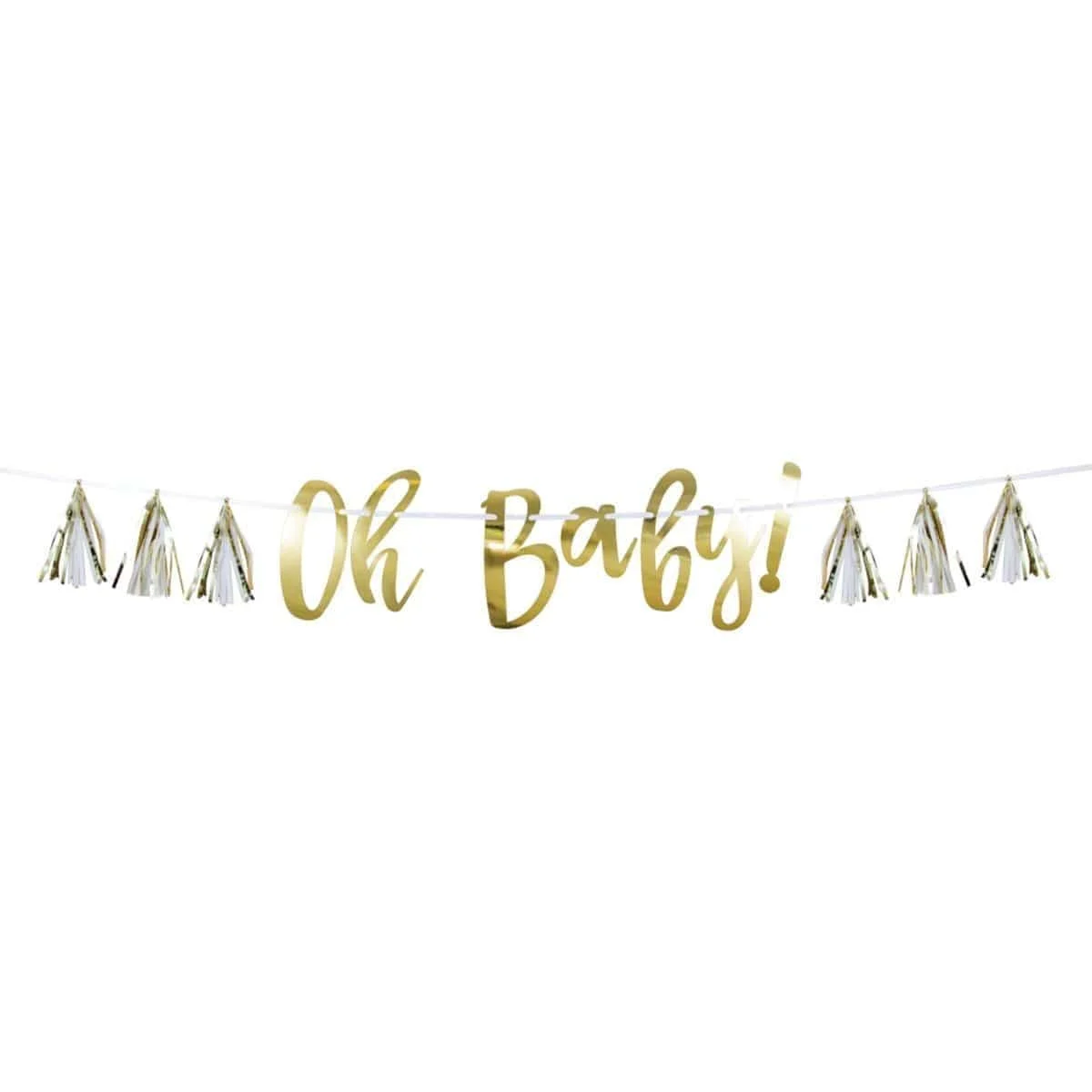 Oh Baby Banner With Tassel