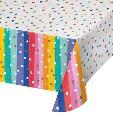 Birthday Confetti Tablecloth
