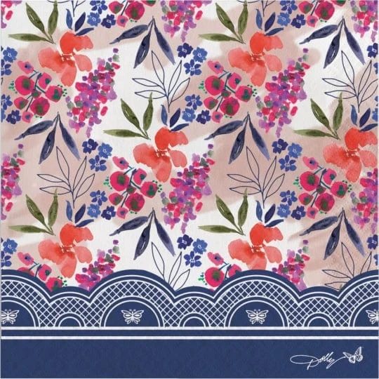 The Dolly Parton Collection - Celebrate Floral Lunch Napkins