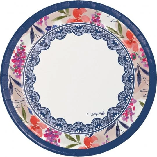The Dolly Parton Collection - Celebrate Floral Lunch Plates