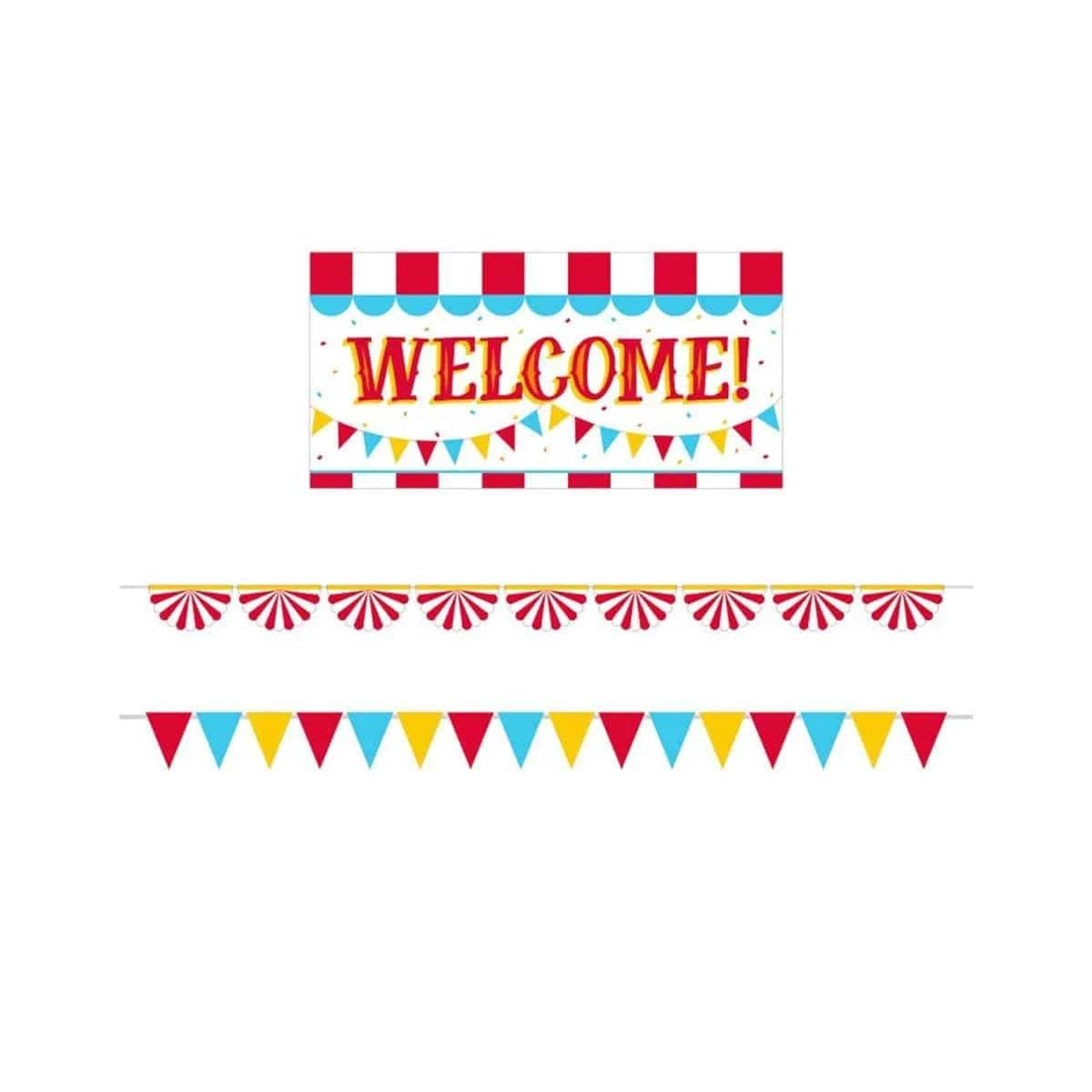 Carnival Banner Kit, 3 Count