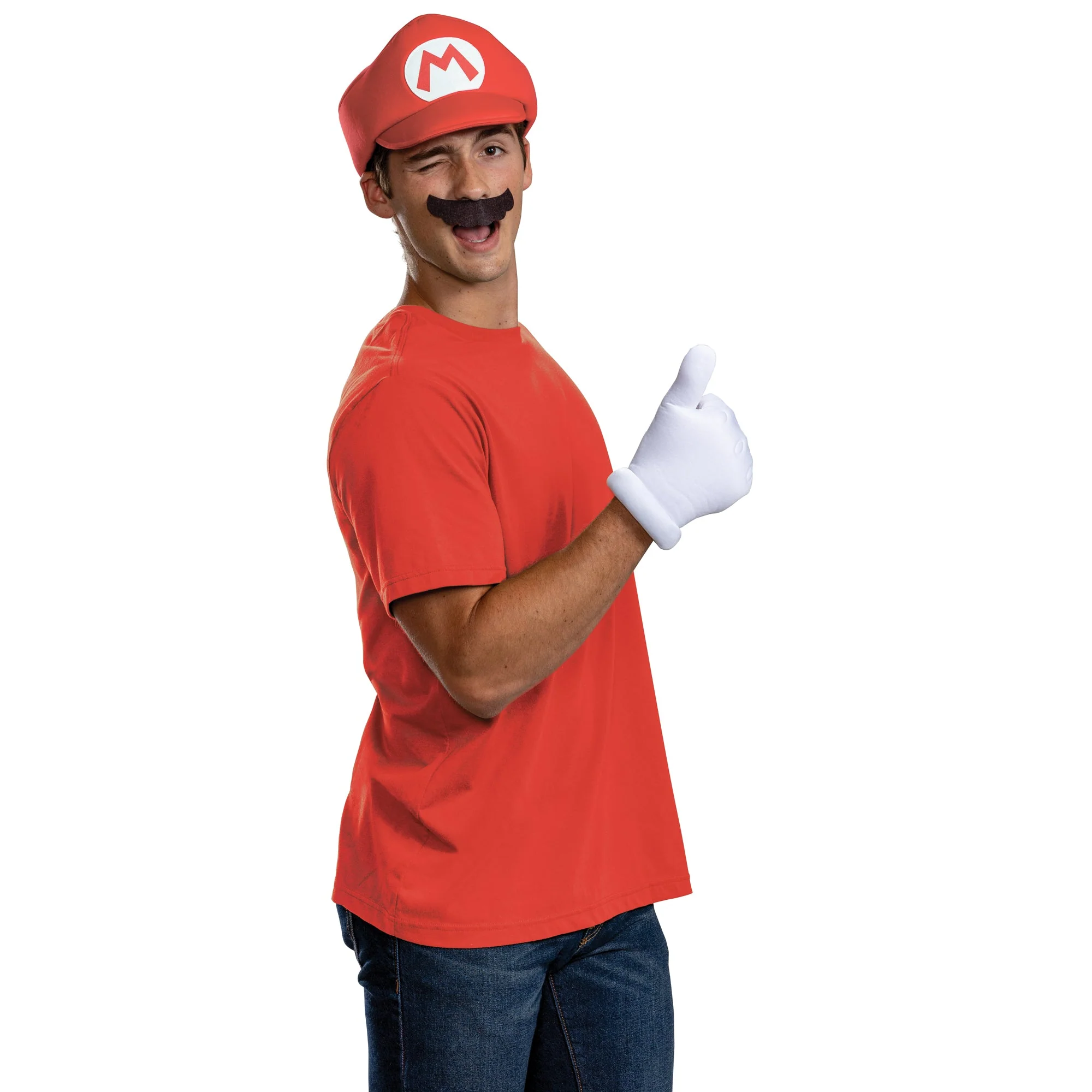 Super Mario Bros Mario Elevated Classic Accessory Kit for Adults, Nintendo