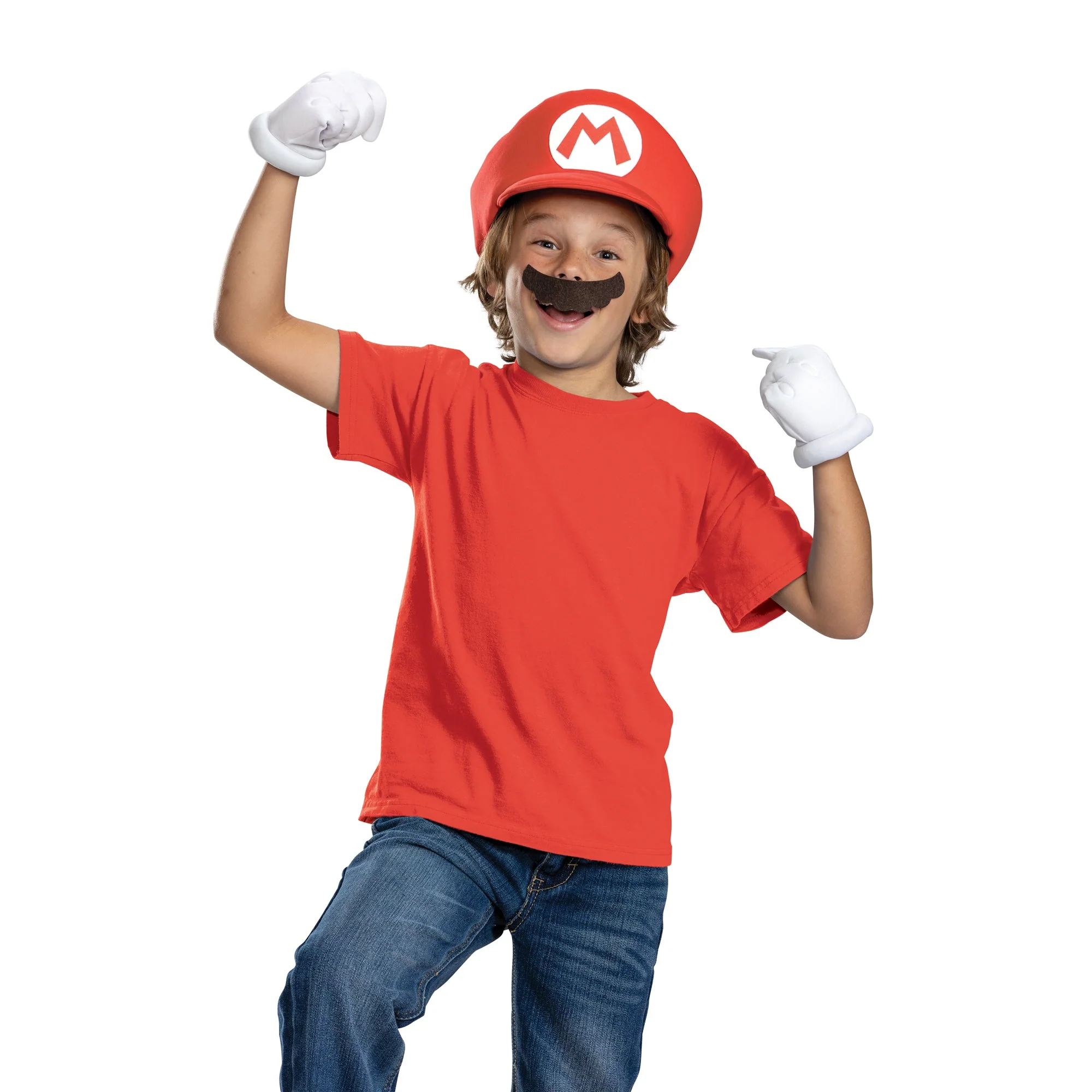 Super Mario Bros Mario Elevated Classic Accessory Kit for Kids, Nintendo