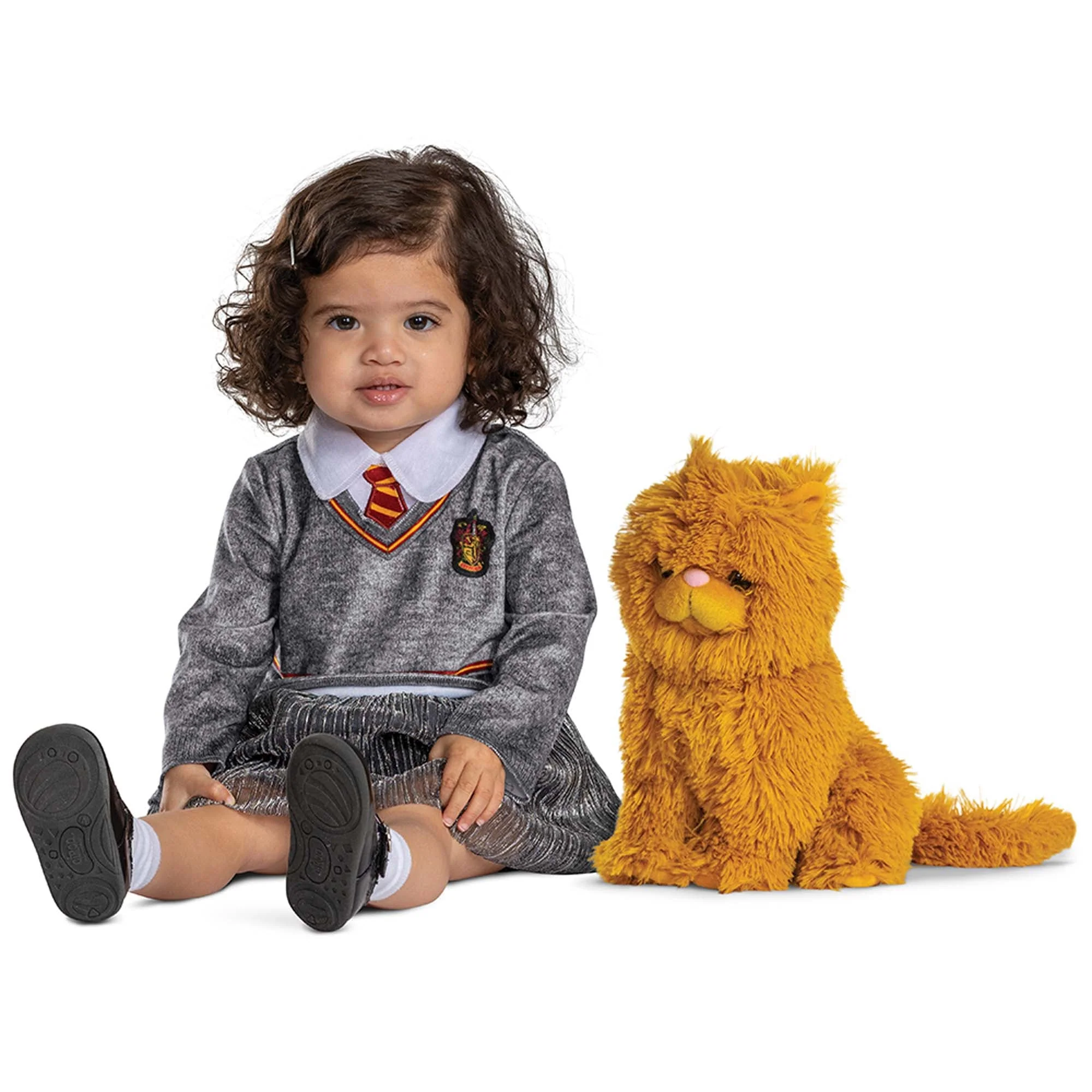 Harry Potter Hermione Costume for Toddlers, Grey Gryffindor Dress