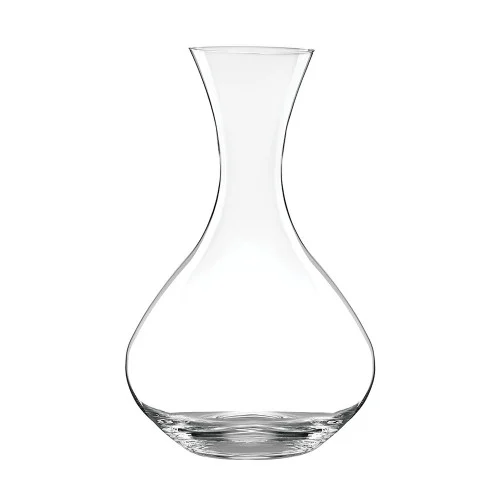 10.5" Clear Crystal Glass Contemporary Wine Decanter