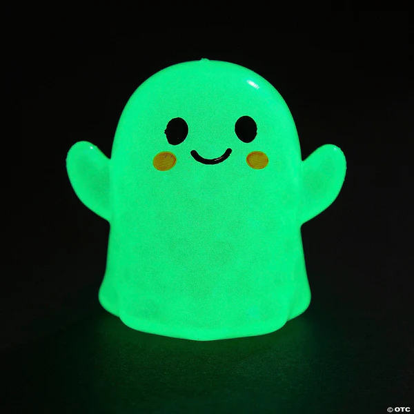 Glow-in-the-Dark Ghost Water Bead Squeeze Toys