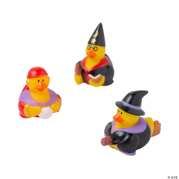 Halloween Witchcraft Rubber Ducks