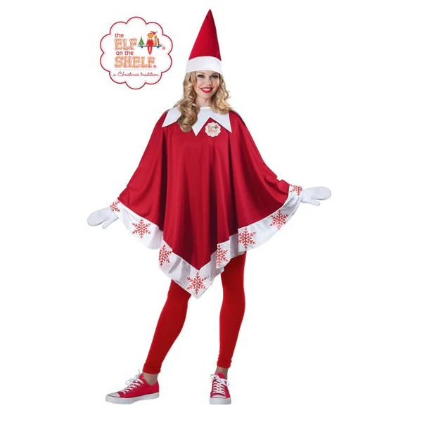 The Elf on the Shelf Adult Elf Poncho