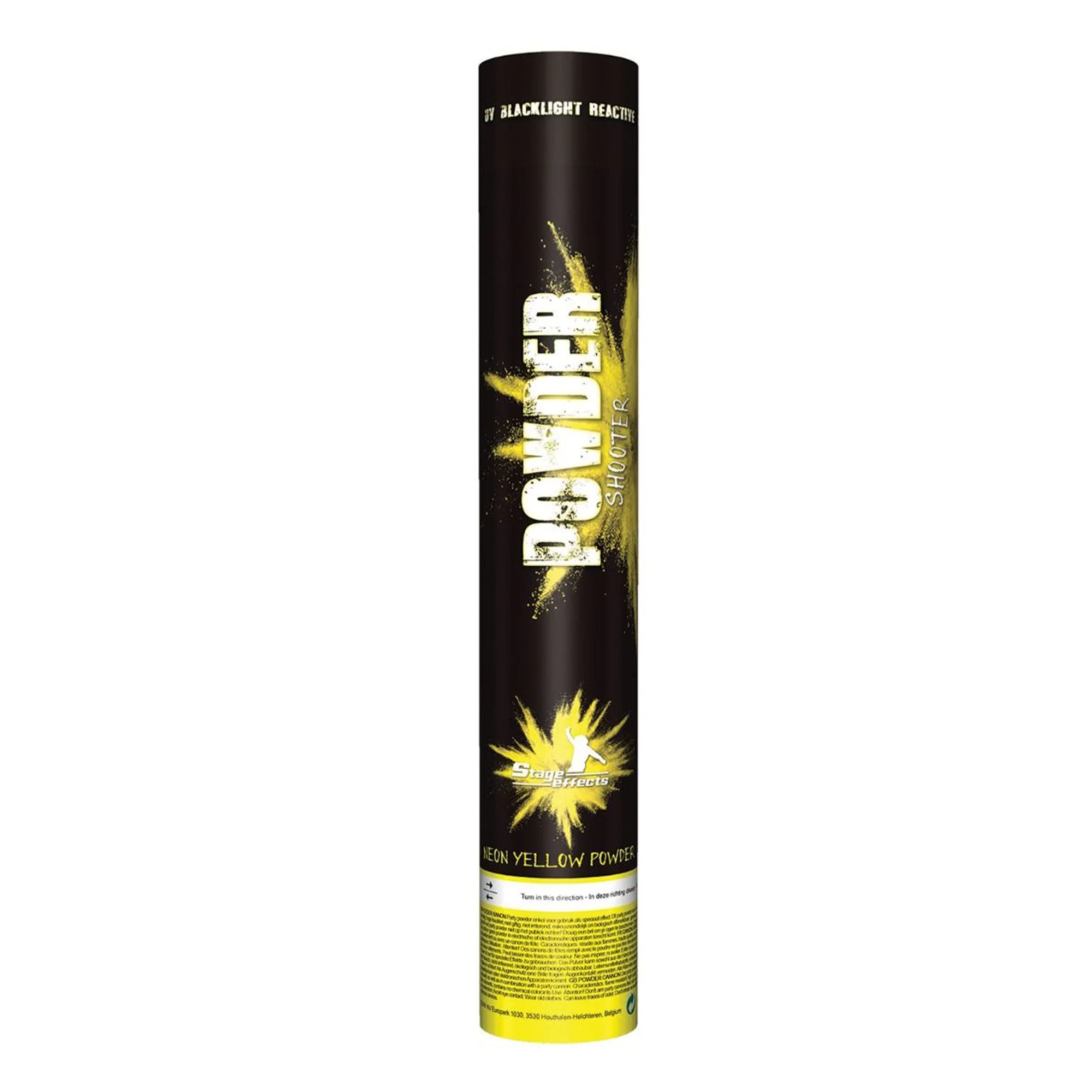 Yellow Neon FX Powder Shooter, 15.8 Inches, 1 Count