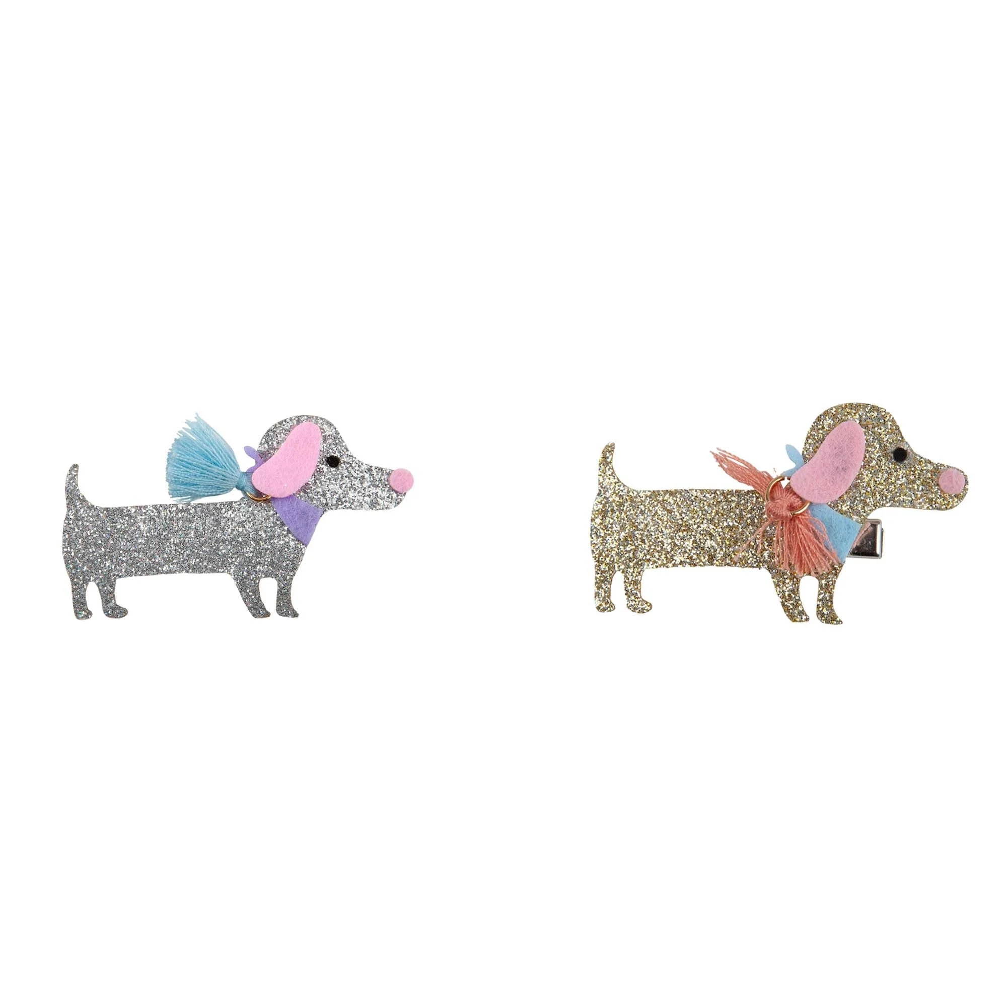 Boutique Dachshund Doggy Hairclip for kids, assortment, 1 count