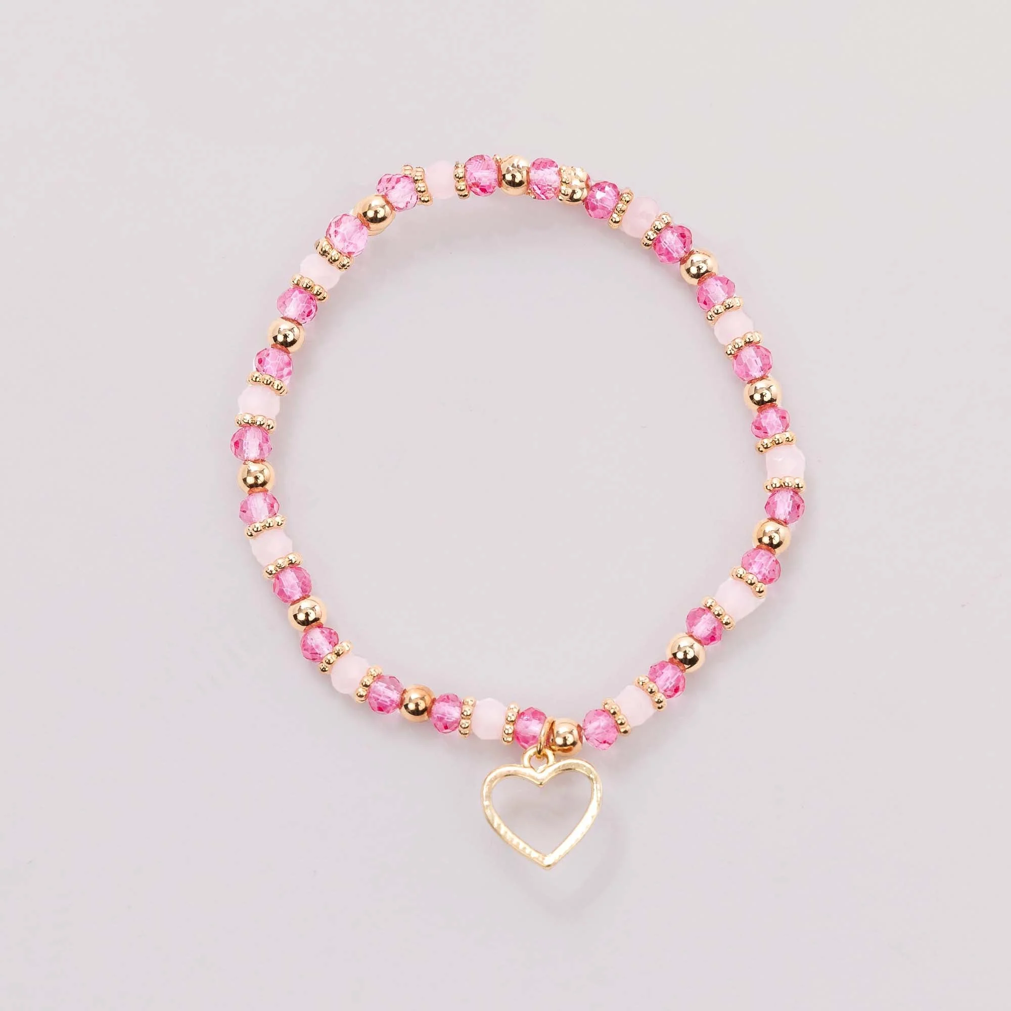 Boutique Precious Heart Bracelet for Kids, 1 Count