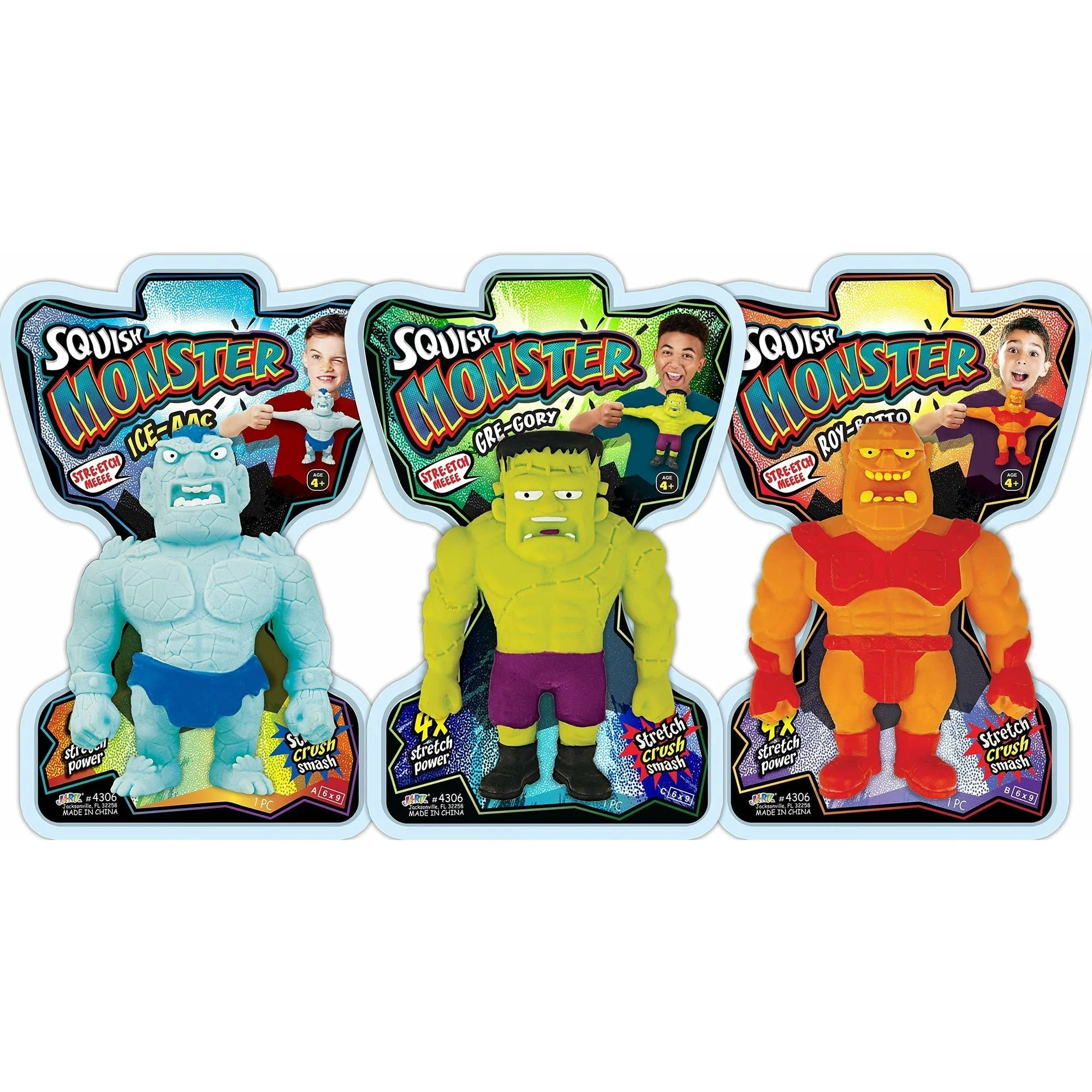 Squish Monster, Assortment, 1 Count