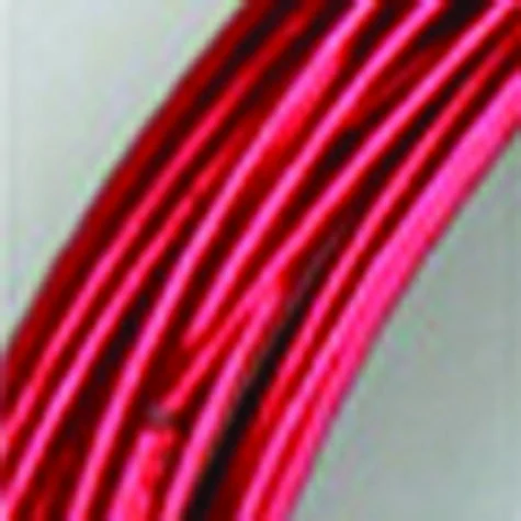 2mm Shimmering Red Designer Aluminum Wire- Approximately 63 Yards