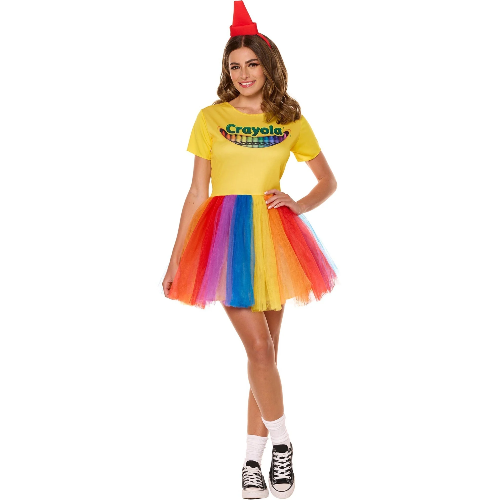Crayola Box Costume for Adults, Multicolor Dress