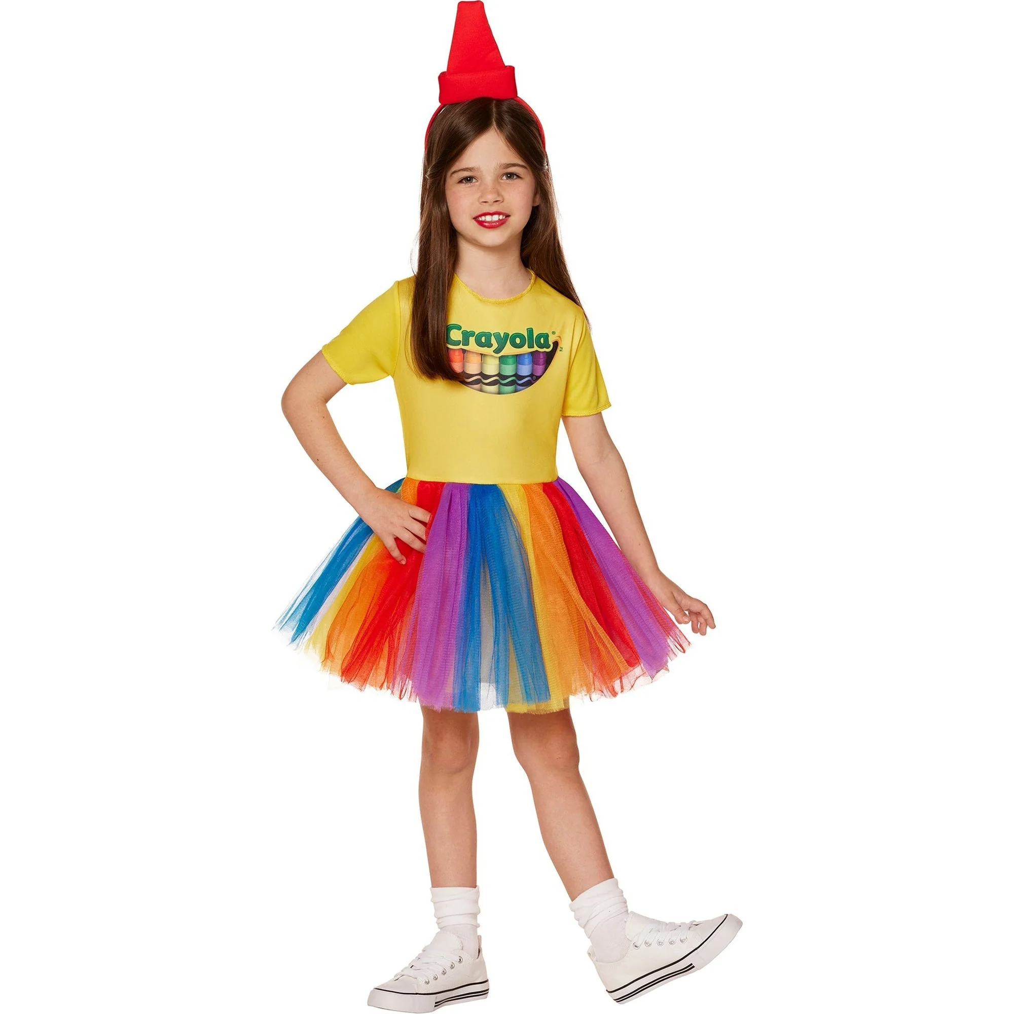 Crayola Box Costume for Kids, Multicolor Dress
