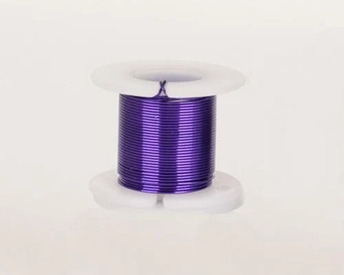 4mm Purple Colored Designer Aluminum Wire- Approximately 15 Yards