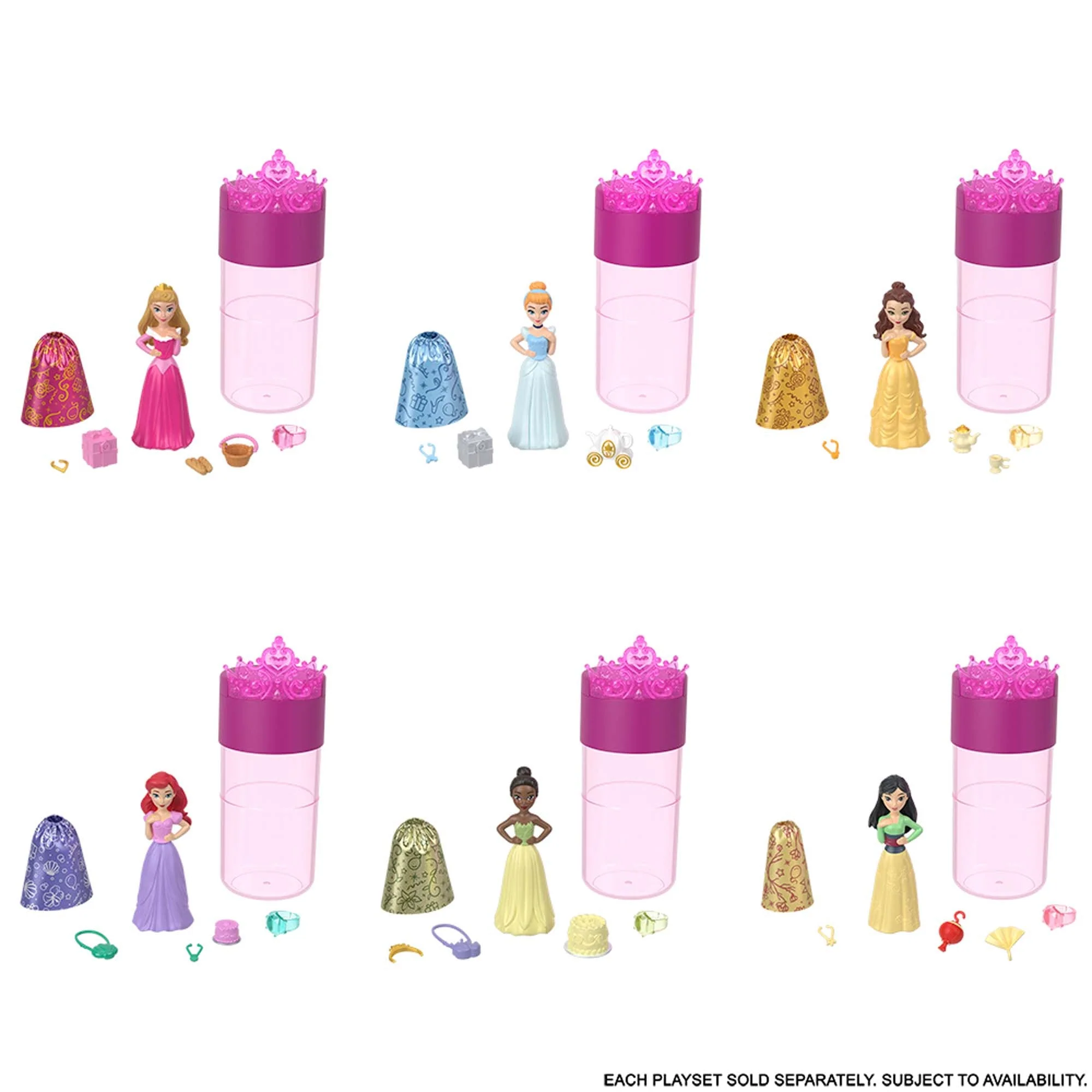 Disney Princess Tiny Doll, Assortment, 1 Count