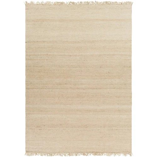 8' x 10.5' Simple Solutions Windswept Sand Jute Area Throw Rug