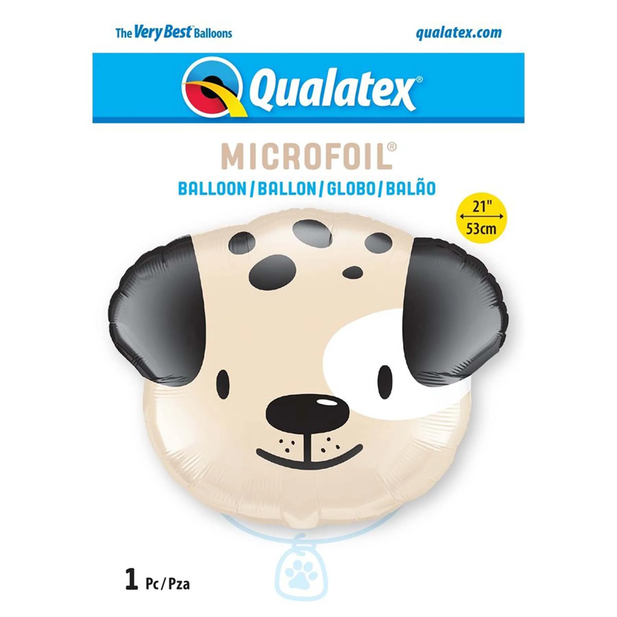Cute Puppy Foil Balloon, 21 Inches, 1 Count