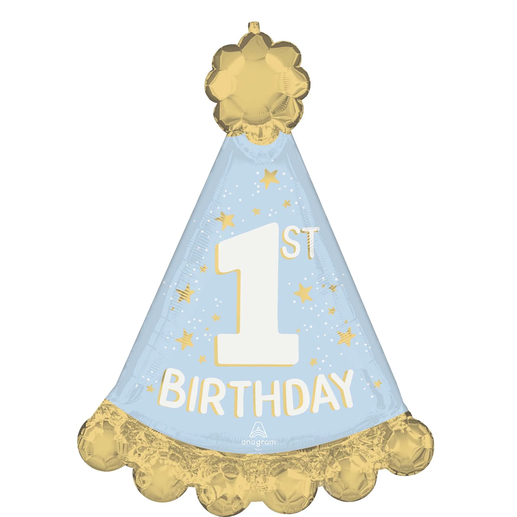 Little Mister 1st Birthday Supershape Foil Balloon, 29 Inches, 1 Count