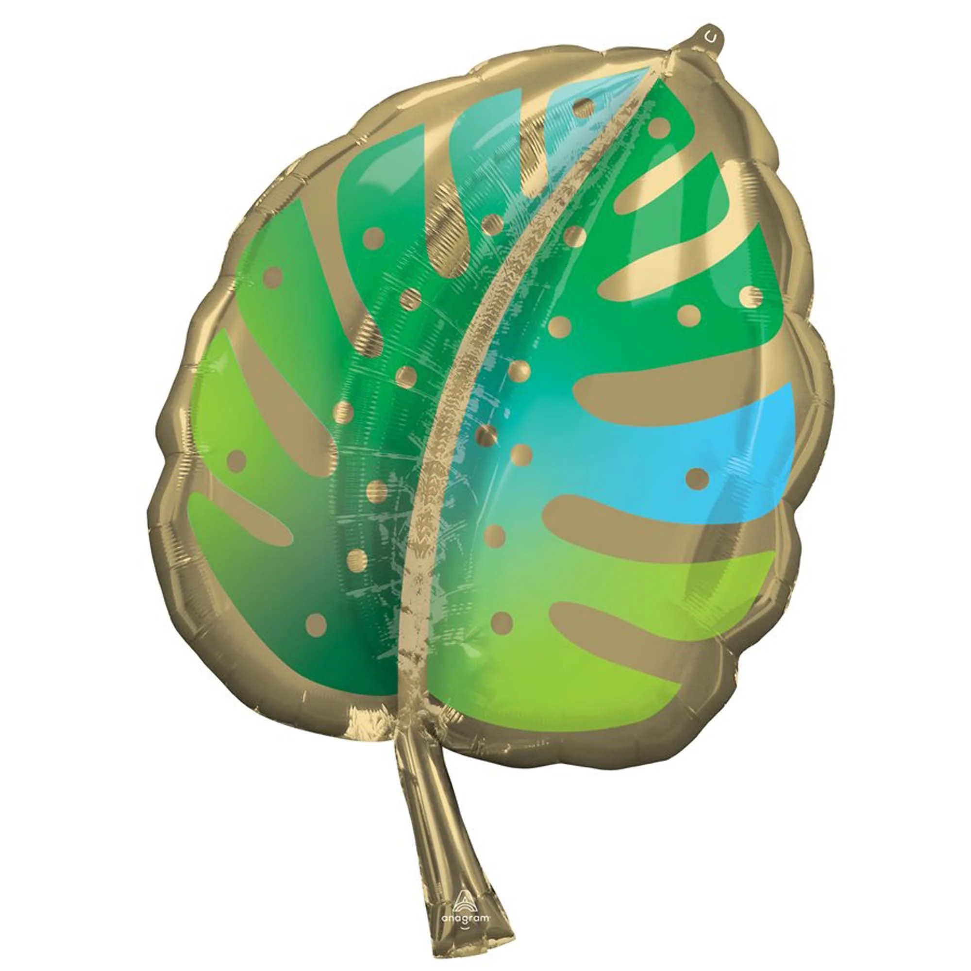 Palm Frond Foil Balloon, 22 Inches, 1 Count