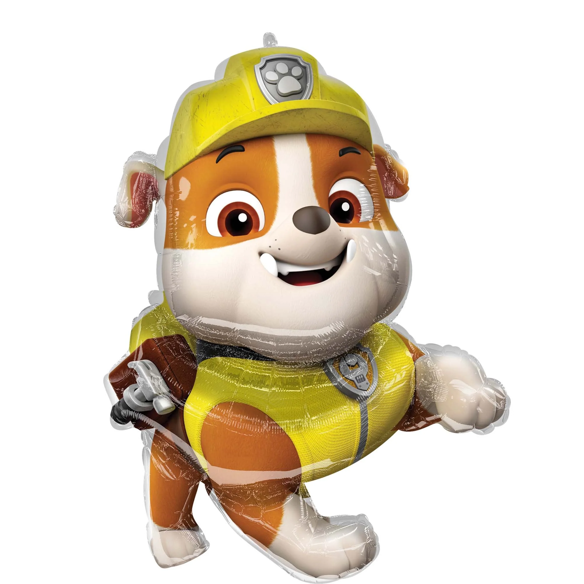 Paw Patrol Rubble Supershape Foil Balloon, 32 Inches, 1 Count