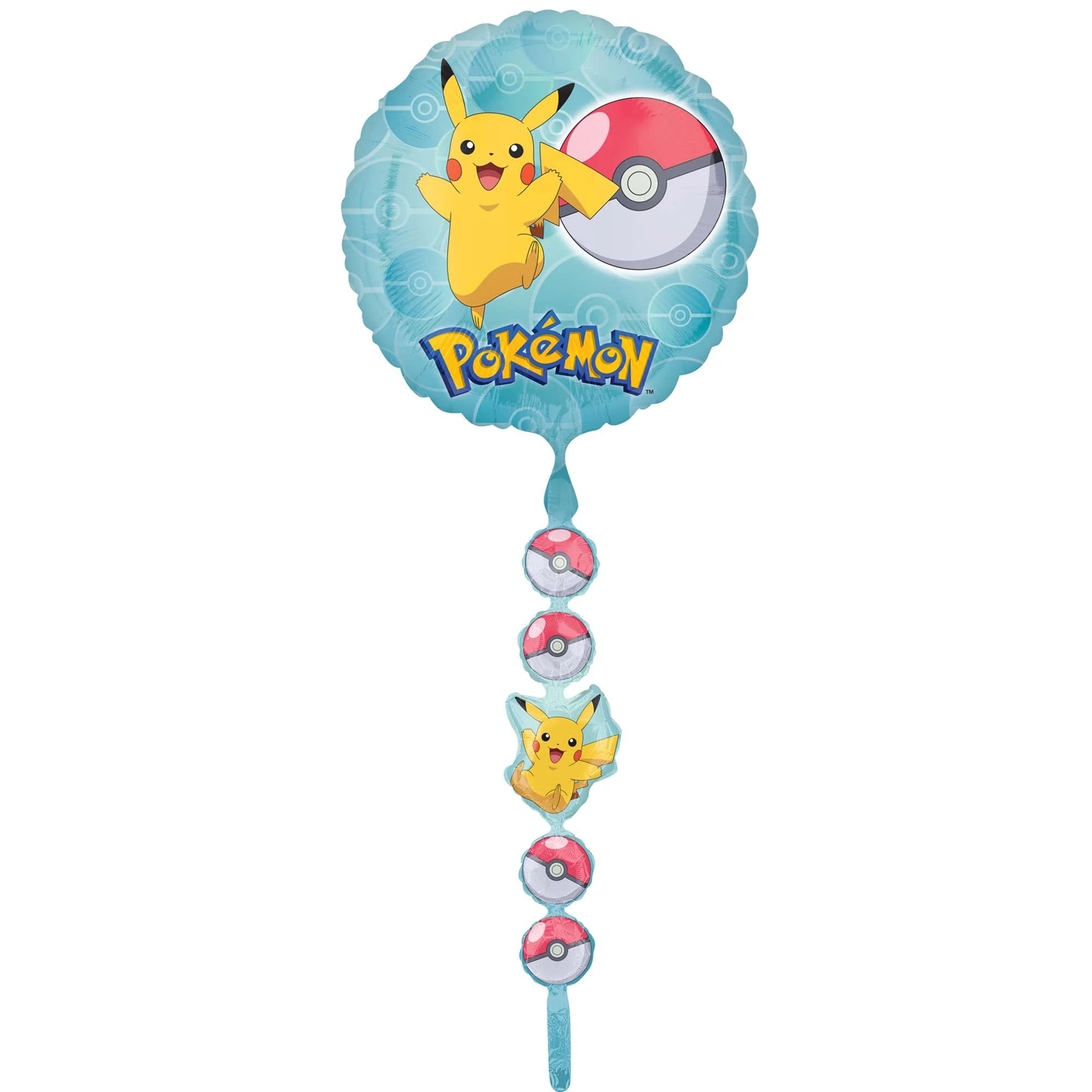 Pokémon Air Walker Balloon, 24 x 66 Inches, 1 Count