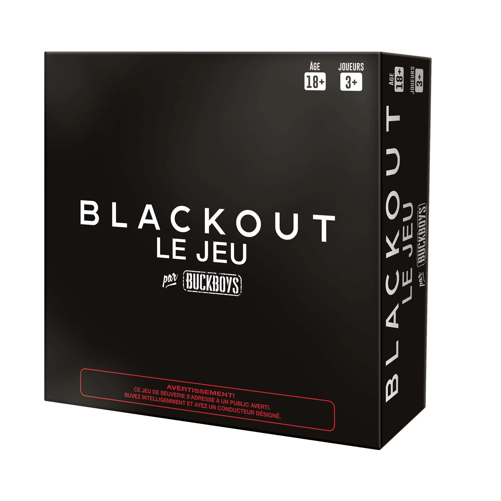 Blackout 18+ Game, French Version, 1 Count