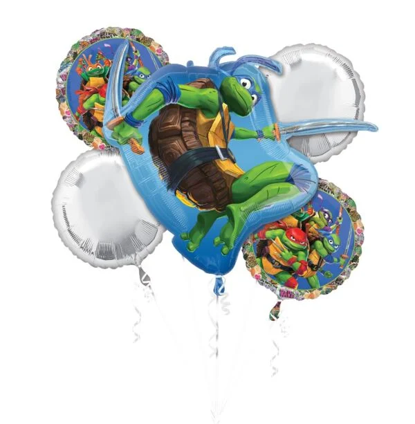 138 Teenage Mutant Ninja Turtle Balloon Bouquet