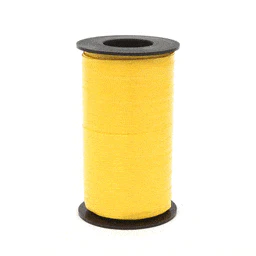 500yd Crimped Ribbon - Sunshine Yellow