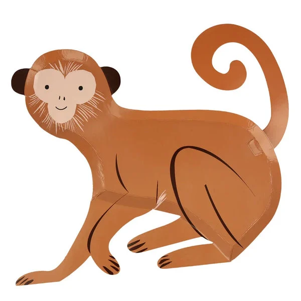 Monkey Plates (x 8)