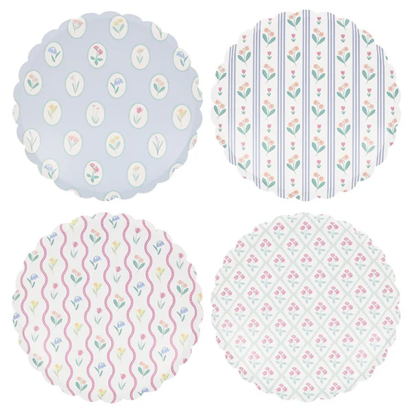 Bloomsbury Floral Pattern Dinner Plates