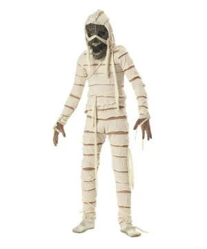 Children's White Wrap Mummy Curse Halloween Costume - XL